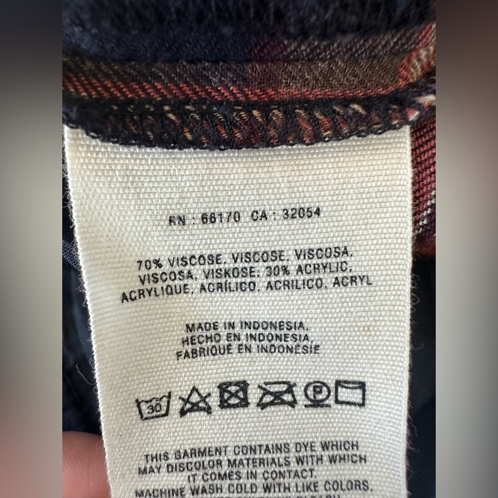 Anthropologie Cartonnier Tartan Plaid Cropped Pants - Picture 14 of 14
